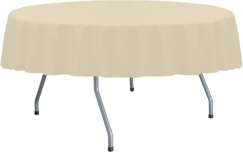 Miniatura 36 de Ultimate Textile Cotton-Feel - Mantel redondo de comedor fino de 72 pulgadas, color verde militar