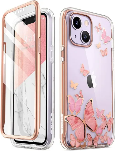 Miniatura 11 de i-Blason Cosmo - Funda para iPhone 14/13 con protector de pantalla integrado, funda protectora delgada de cuerpo completo para iPhone 14/13 de 6.1