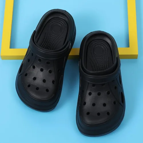 Miniatura 2 de SECHRITE Zuecos de plataforma para mujer, zapatos de jardín, impermeables, para playa, piscina, sandalias de verano, pantuflas para el hogar, serie