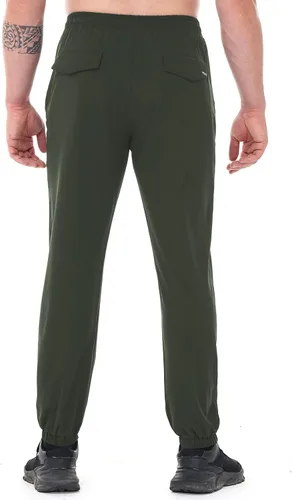 Miniatura 3 de MELOO Pantalones deportivos para hombre con bolsillos, transpirables, de secado rápido, impermeables, para campamento, pesca, correr, senderismo