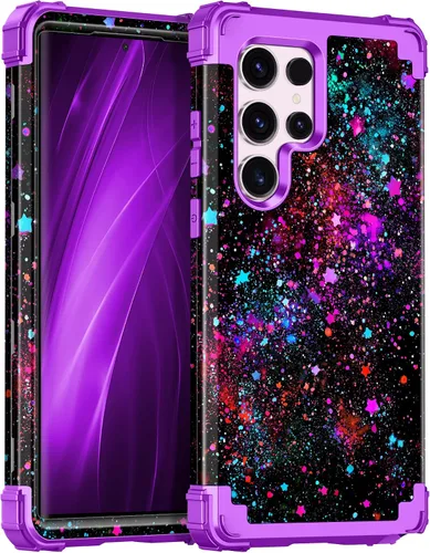 Miniatura 34 de Casetego Funda para Galaxy A16 5G, Tres Capas de Alta Resistencia Robusta a Prueba de Golpes, Protección Completa Rugosa de PC Duro + Parachoques