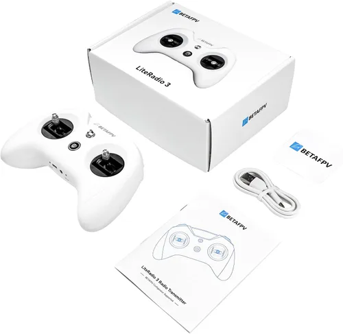 Miniatura 7 de BETAFPV ELRS V3 LiteRadio 3 Transmisor de radio RC con Nano Bay para módulo TX externo, compatible con simulador FPV BETAFPV Configurator V2