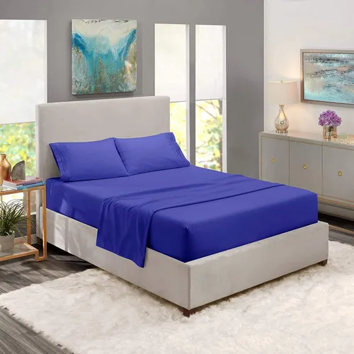 Miniatura 15 de Juego de sábanas divididas de 5 piezas, juego de sábanas de tamaño King dividido para cama ajustable, 100% algodón, 800 hilos, bolsillo profundo
