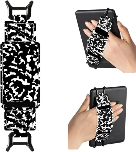 Miniatura 30 de CoBak Correa de Mano Segura para Kindle y Tabletas - Soporte de Dedo Versátil y Ligero para Kindle/Kobo/Voyaga/Lenovo/Sony E-Book Tablet de 6-7.5