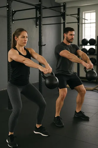 Miniatura 3 de Gronk Fitness Pesas rusas de hierro fundido