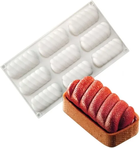 Miniatura 4 de Molde de silicona para hornear pasteles, moldes de jabón, moldes de silicona con forma de flor para postres franceses caseros para pastelería