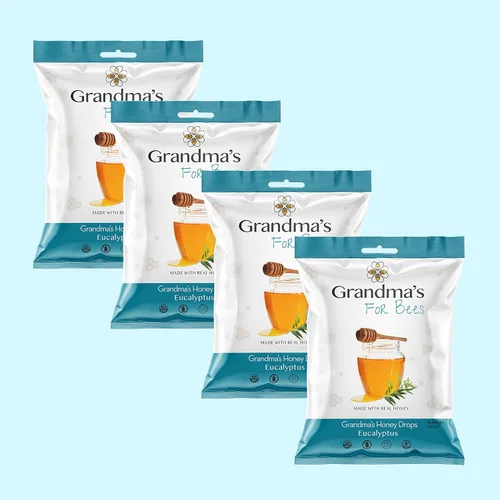 Miniatura 4 de Grandma's For Bees Miel y Eucalipto 2.82 oz X Paquete de 4