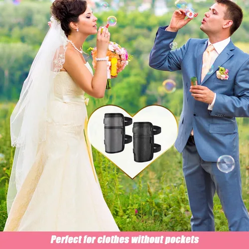 Miniatura 6 de Xuniea Paquete de 2 soportes para teléfono en las piernas, funda antideslizante para teléfono celular con correa ajustable, cartera para hombres