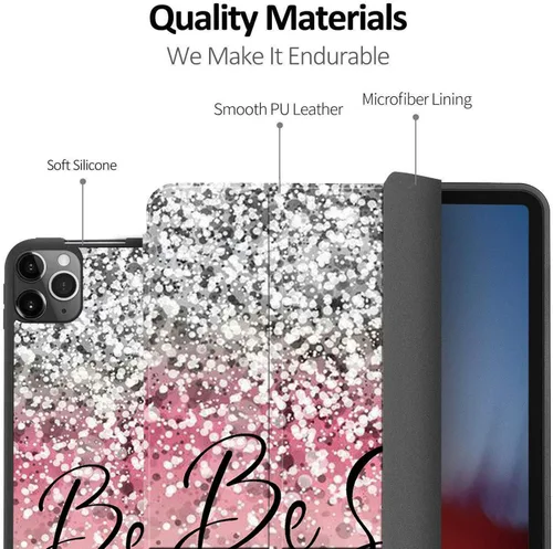Miniatura 3 de Funda para iPad Pro de 12.9 pulgadas de 4ª generación 2020 y 2018, soporte de lápiz con función de apagado y encendido automático, funda inteligente