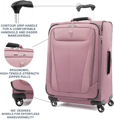 Miniatura 2 de Travelpro Maxlite - Maleta con ruedas giratorias extensible 5 lados suaves Dusty Rose 401176507