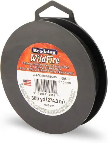Miniatura 39 de Beadalon Wildfire Ultra - Beading Thread, Beading Supplies for Crafters, Jewelry Makers, Beaders. Braided Fishing Line