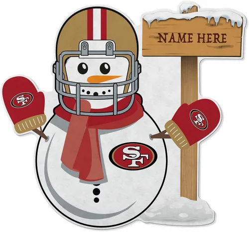 Miniatura 24 de Rico Industries NFL Arizona Cardinals - Banderín de corte con forma de corona de muñeco de nieve, decoración para el hogar y la sala de estar