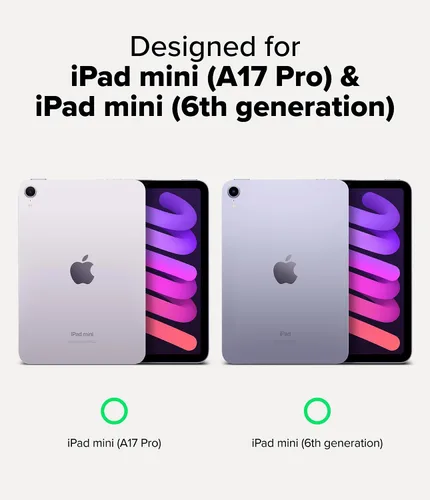 Miniatura 2 de Ringke Protector de pantalla de vidrio templado compatible con iPad Mini 6 (6ª generación) y protector de pantalla para iPad Mini A17 Pro, vidrio