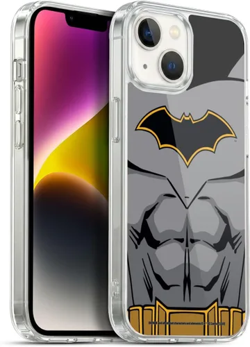 Miniatura 403 de Head Case Designs Funda de gel con licencia oficial de Batman DC Comics Bat Signal Logos [protección de grado militar] compatible con Apple iPhone 7