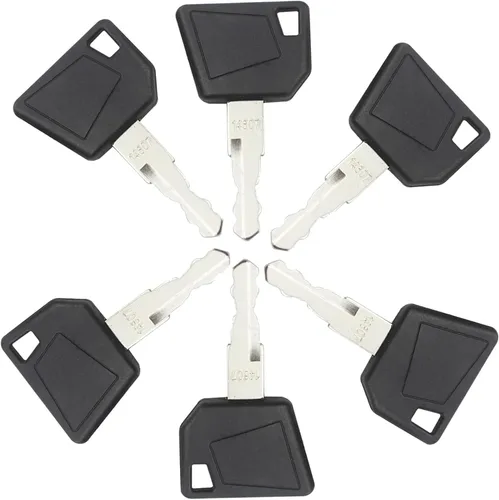 Miniatura 3 de Llaves de encendido 14607 701 45501 14707 14603 5755124 8035807 de repuesto para J-CB 3CX Bo-mag Dynapac Te-rex Vibromax Bob-cat New Ho-lland Vo-lvo