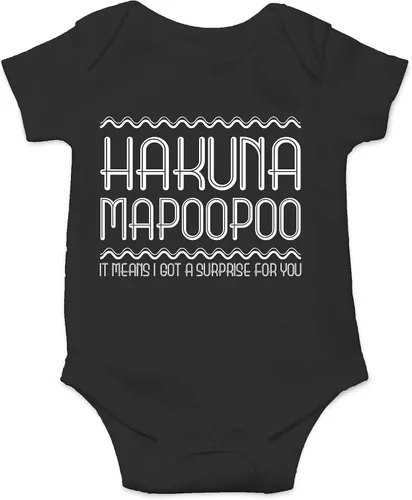 Miniatura 9 de CBTwear Hakuna Mapoopoo - Ropa de bebé - Divertidos trajes para recién nacidos para niños y niñas