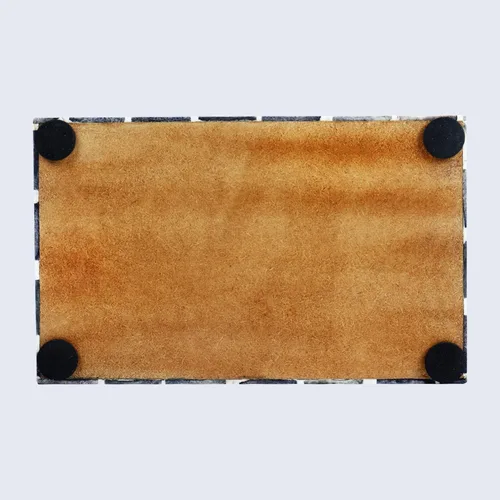 Miniatura 6 de Handicrafts Home Caja de recuerdos decorativa de 8 x 5 – Pequeña caja organizadora con tapa, almacenamiento decorativo bohemio, caja de memoria