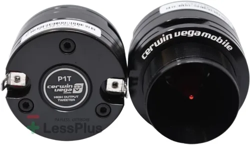 Miniatura 3 de Cerwin Vega P1T Tweeter de bocina componente de alta frecuencia de audio RMS de 1 pulgada, 100 W máximo/50 W, color negro