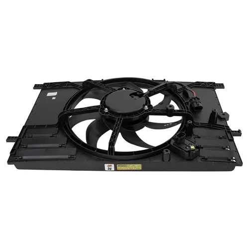 Miniatura 7 de TRQ Conjunto de ventilador de refrigeración del radiador CH3115205 compatible con Jeep Renegade 2019-2021