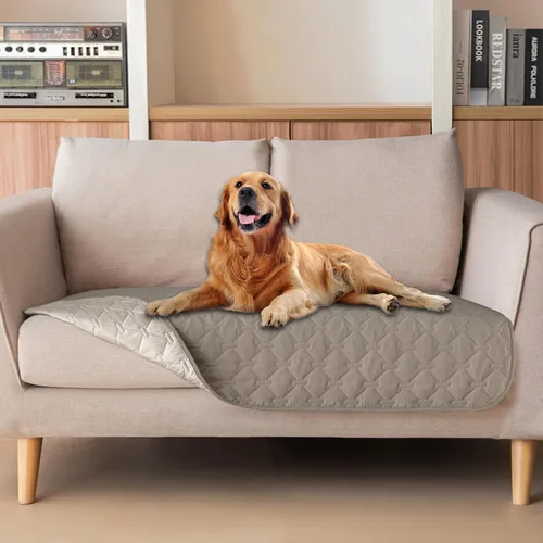 Miniatura 134 de gogobunny Manta 100% Impermeable de Doble Cara para Perros, Cubierta Suave para Cama de Mascotas, Reversible, Protege Muebles, Sillón, Sofá, Coche