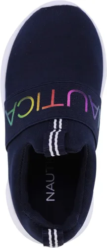 Miniatura 4 de Nautica Tenis deportivos de moda para niños, sin cordones, para correr, niño y niña (bebéniño pequeño)