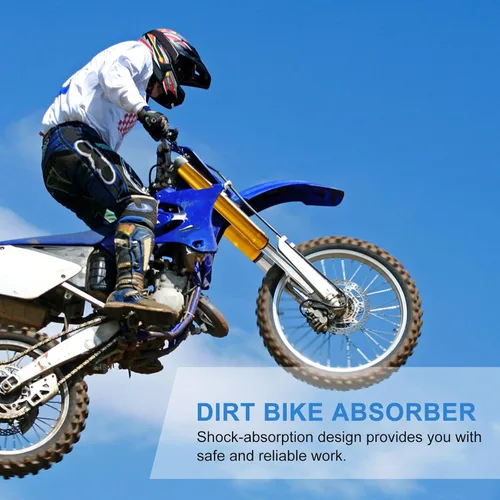 Miniatura 2 de VICASKY Horquillas para bicicleta Pit Bike Mini Bike Front Suspensión Delantera Motocicleta Shock Gold Stock para piezas de repuesto de motocross