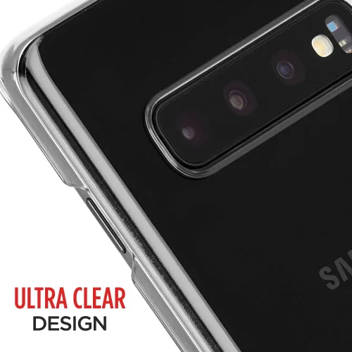 Miniatura 3 de Case-Mate - Apenas hay - Funda transparente fina para Samsung Galaxy S10+ - Transparente