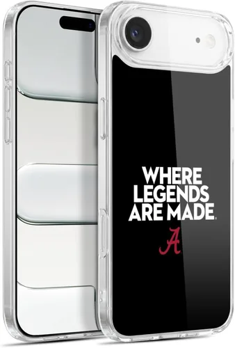 Miniatura 421 de Head Case Designs Funda de gel suave con licencia oficial de la Universidad de Alabama UA Collage compatible con Apple iPhone 13 Pro Max