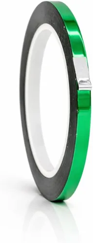 Miniatura 16 de WOD Tape MPFT2 - Cinta de película de poliéster metalizada Mylar plateada con adhesivo acrílico, 1/2 pulgada x 72 pies. Cinta plateada de espejo