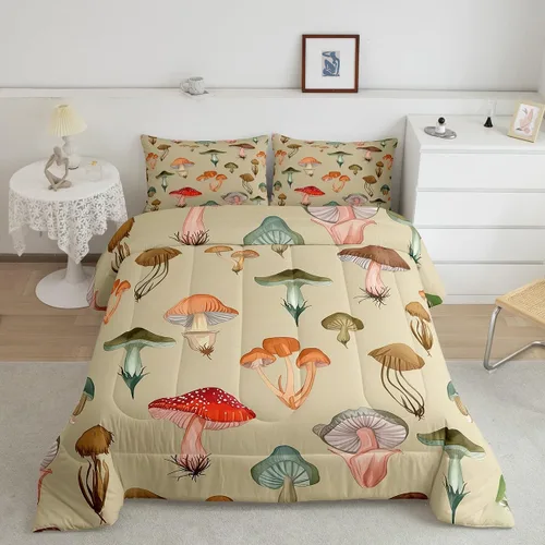Miniatura 37 de Feelyou Juego de edredón con estampado de elefante étnico para niñas y niños, edredón de elefante, estilo bohemio exótico, juego de ropa de cama