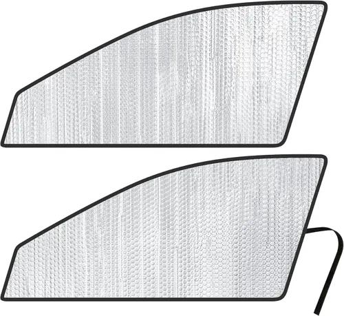 Miniatura 11 de YelloPro - Parasol para ventana lateral de asiento trasero de segunda fila (juego de 2) ajuste personalizado para Chrysler Town & Country Minivan