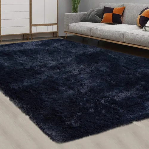 Miniatura 24 de CAROMIO Alfombra Corredor Esponjosa para Dormitorio Sala de Estar 2x6 Pies, Alfombras de Área Shag Alfombra de Felpa Suave Gruesa Larga de Piel Tie