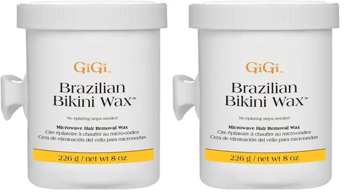 Miniatura 11 de GiGi Cera Crème Wax para depilación con microondas para cara y cuerpo, fórmula de cera suave y gentil para cabello fino a grueso, depilación en Cera