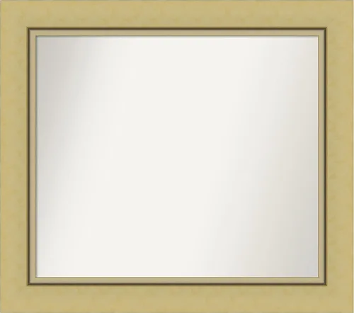 Miniatura 113 de Amanti Art Landon Gold Espejo de baño, espejo de pared o espejo de tocador de baño sobre el fregadero (26.25 x 26.25 pulgadas) Espejo no biselado