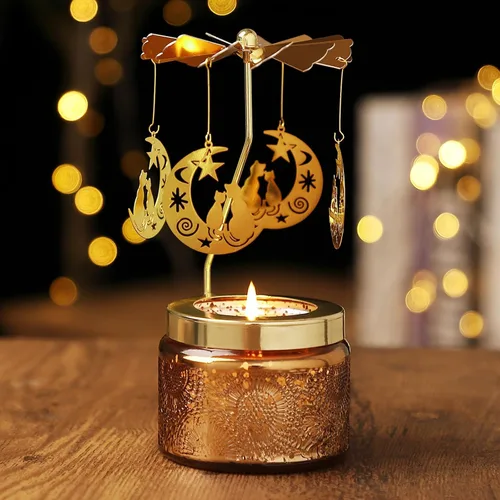 Miniatura 8 de Regalos de Navidad de gato para mujeres, regalos de cumpleaños para hija, hermana, madre o esposa, regalos únicos para amigas, velas aromáticas