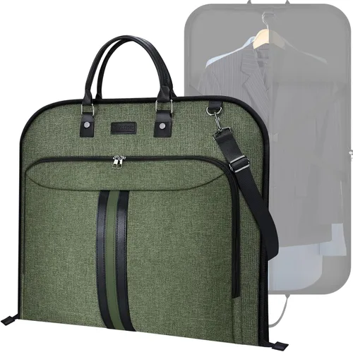 Miniatura 13 de Bolsa de ropa de viaje BALEINE, bolsa de traje de viaje para hombres, bolsa de ropa de 42'' impermeable para llevar, bolsa de ropa de viaje