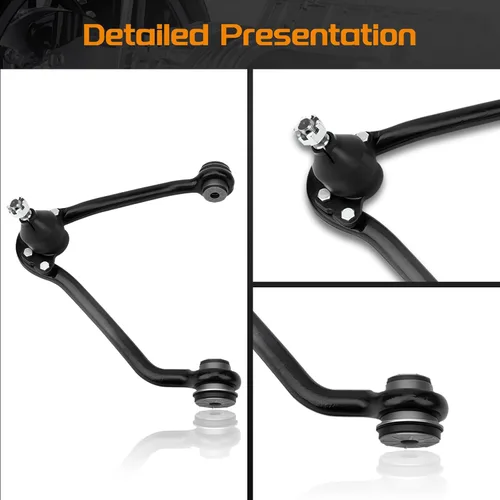Miniatura 6 de Kit de suspensión delantera para Chevy para GMC C1500 C2500 C3500 Suburban 1993 1994 1995 1996 1997 1998 1999 2000 Brazos de control superior e