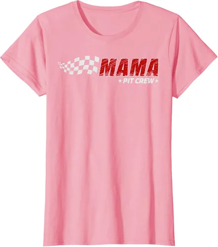 Miniatura 15 de Mama Pit Crew Race Car Birthday Family Matching Pit Crew Camiseta