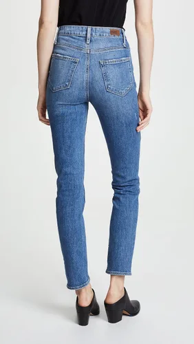 Miniatura 3 de PAIGE Sarah Transcend - Jeans rectos de tiro alto para mujer