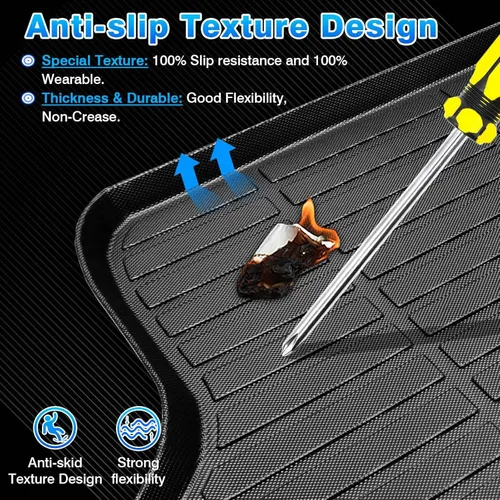 Miniatura 4 de Cartist Ajuste personalizado para revestimiento de carga Nissan Sentra 2020-2025 2026, accesorios para todo tipo de clima, alfombrilla de maletero