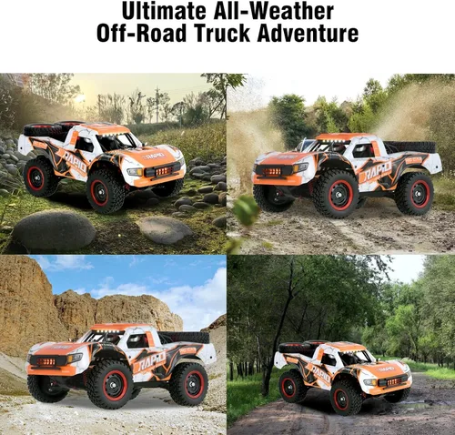 Miniatura 5 de GoolRC Camiones RC sin escobillas 1:14, 70 KMH de alta velocidad 4WD RTR Fast RC Cars todo terreno, 2024 nueva actualización eléctrica todoterreno