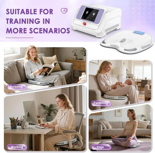 Miniatura 6 de Ejercitador muscular del suelo pélvico, entrenador portátil de Kegel para recuperación posparto y bienestar muscular, control de vejiga de uso