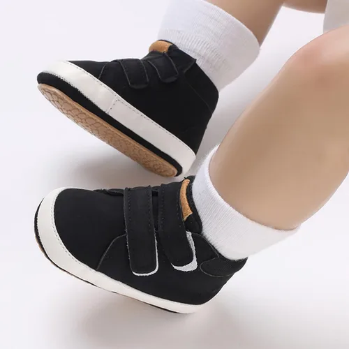 Miniatura 2 de COSANKIM Zapatos deportivos para bebé niño y niña, zapatos de tobillo altos, antideslizantes, suela suave, zapatos de cuna para niños pequeños