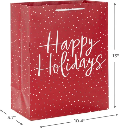 Miniatura 3 de Hallmark Paquete de bolsa de regalo de Navidad grande de 13 pulgadas