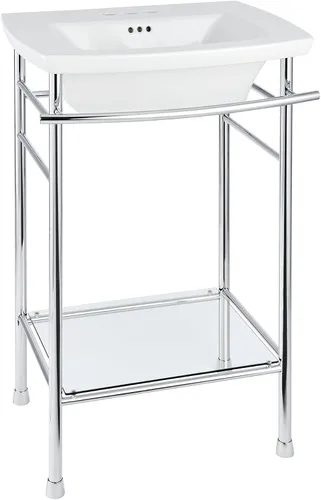 Miniatura 2 de American Standard 8719000.002 Edgemere - Patas de mesa para consola, cromadas