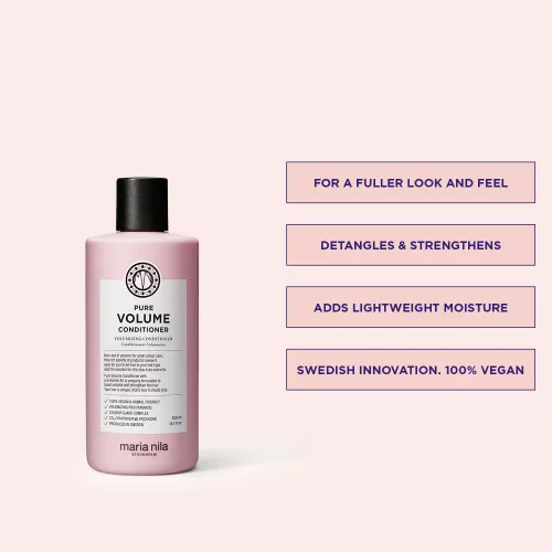Miniatura 2 de Maria Nila Pure Volume, Volumizing Conditioner for Thicker Hair, Panthenol/Provitamin B5 Gives Volume to Thin & Fine Hair, 100% Vegan &