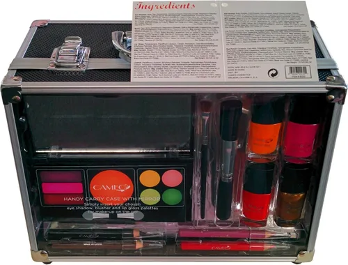 Miniatura 5 de Cameo Kit de maquillaje de tren con estuche de aluminio reutilizable para regalo