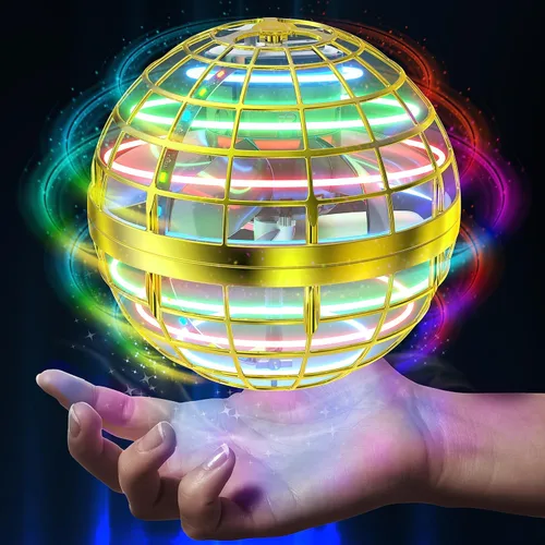 AMERFIST Juguete de bola de orbe volador 2025, globo cósmico, boomerang, bola flotante, fidget spinner galáctico, órbita de dron de mano, juguetes