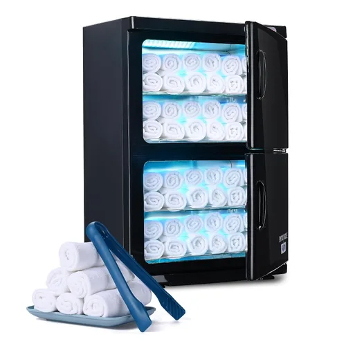 Miniatura 10 de BYOOTIQUE - Mini calentador de toallas calientes de 5 litros, calentador profesional de secado rápido, portátil, para sala de manicura, facial