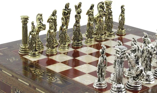 Miniatura 7 de Juego de ajedrez de lujo personalizable
